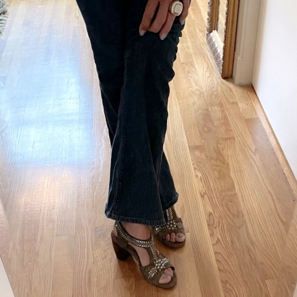 Calleen Cordero silver studded Heeled Sandals - Picture 9 of 11